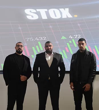 Trading professionals at work